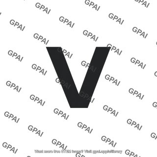 Letter v symbol