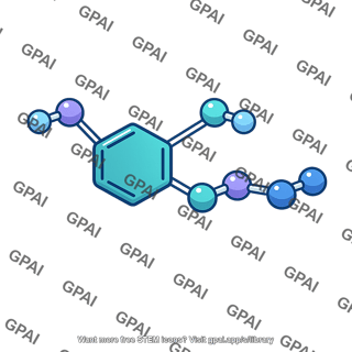 Norepinephrine molecule 3d