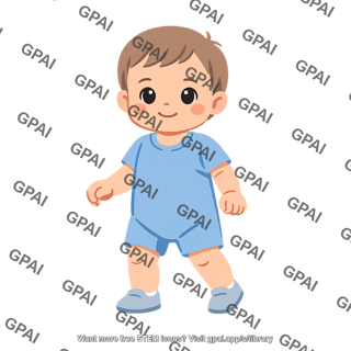 One year old child