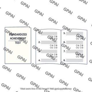 Standardized achievement test