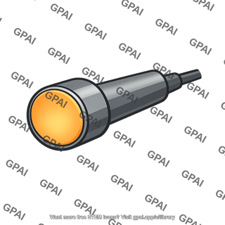Flashlight glowing