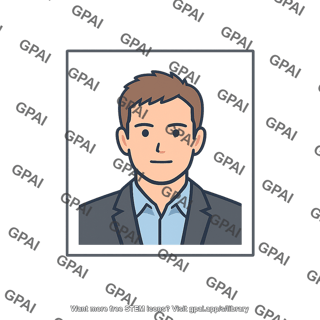 Man headshot illustration