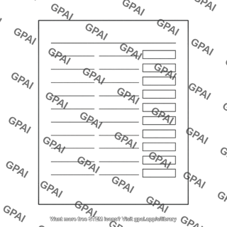 Vocabulary test sheet