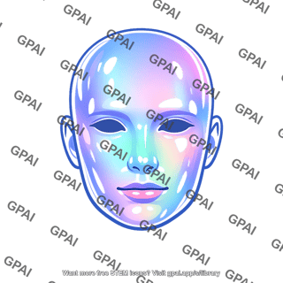 Face iridescent