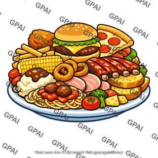 Food plate overeating
