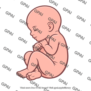 Human fetus 7 months