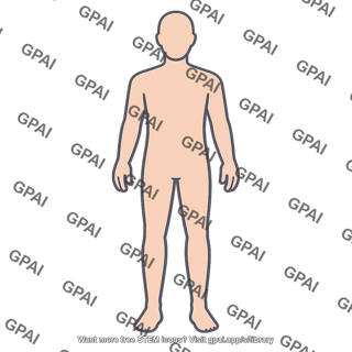 Human body silhouette