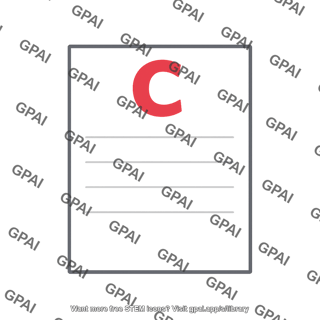 Report card grade c