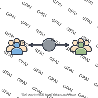 Random assignment icon