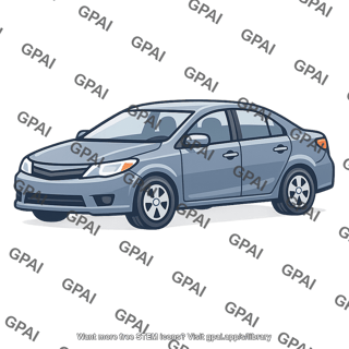 Automobile three quarter