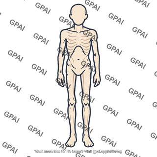 Body emaciated
