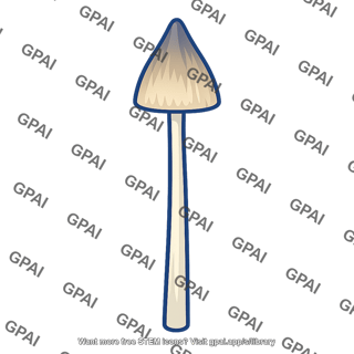 Conical mushroom