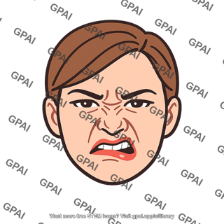 Face disgusted