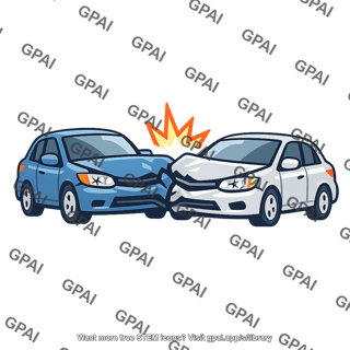 Two car collision