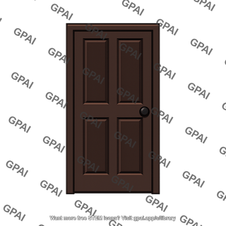 Closed door