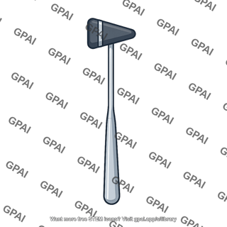Neurologist reflex hammer