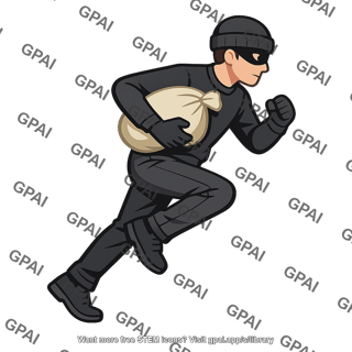 Thief running