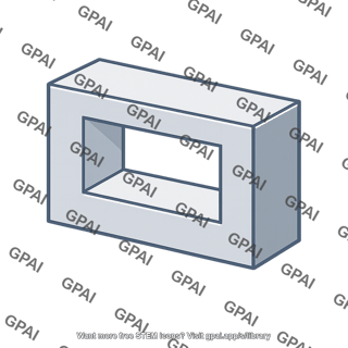 Rectangular frame block
