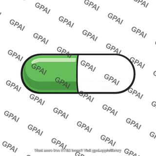 Ssri capsule green white