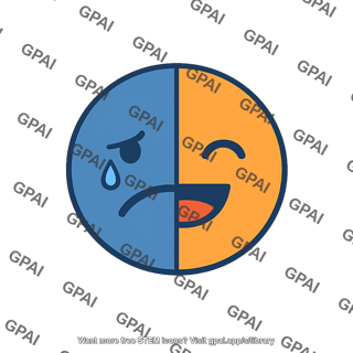 Bipolar mood cycle icon