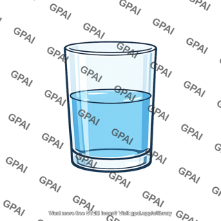Glass of water