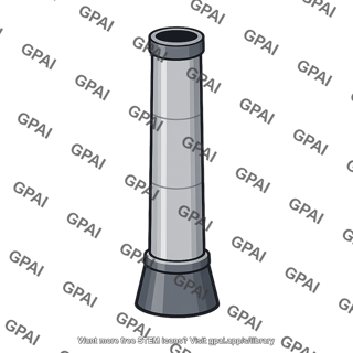 Factory smokestack