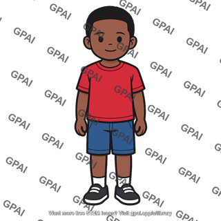 African american child