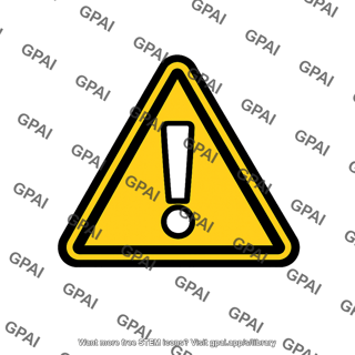 Danger warning symbol