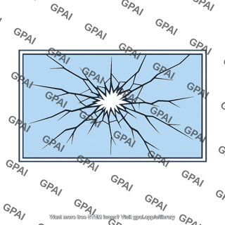 Window cracked