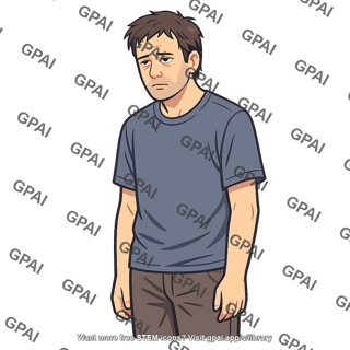 Tired man