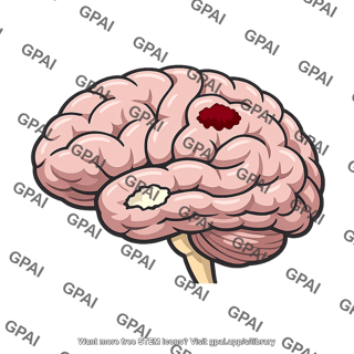 Brain lesioned