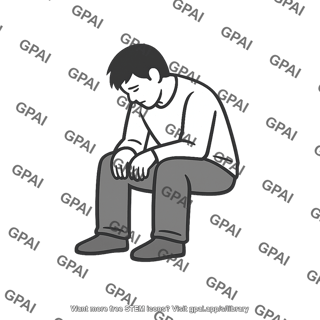 Depression seated