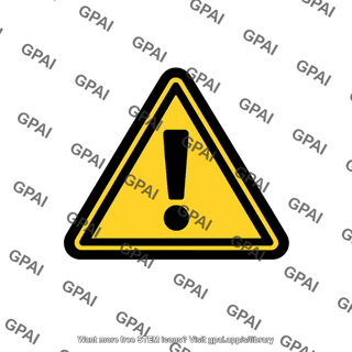 Warning sign