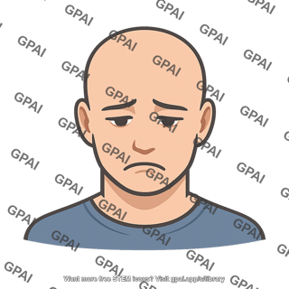 Human head depressed