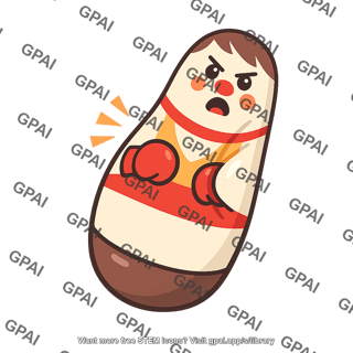 Boxing matryoshka doll