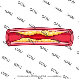 Artery cholesterol