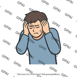 Person stressed