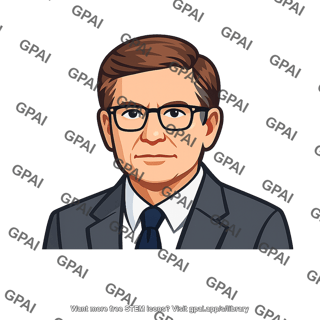Professional man with glasses