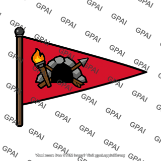 Robbers cave camp flag