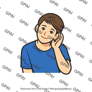 Person attentive listening