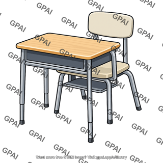 Classroom desk