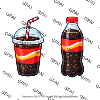 Soft drink packaged
