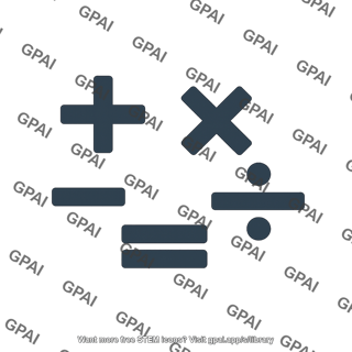 Math symbol set