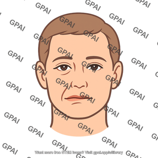 Face left side paralyzed