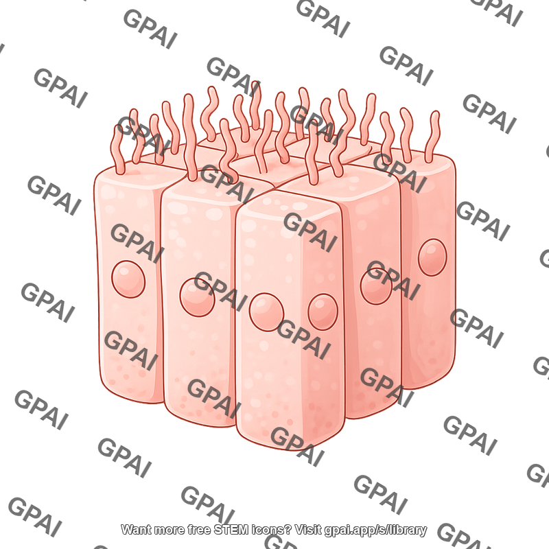 Pseudostratified epithelium cell 3
